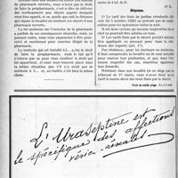0219 - Page 340-XII - Correspondance. Exercice de la propharmacie / Frais de justice criminelle