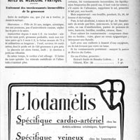 0264 - Page XLVII-409 - Correspondance. Application du Tarif Maginot. Catégories / Notes de médecine pratique. Traitement des vomissements incoercibles de la grossesse