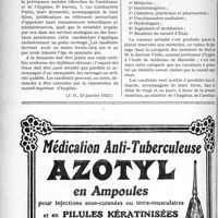 0267 - Page 412-L - Documents officiels. A l'officiel. Vacance de directions de Bureaux d’hygiène / Vacance d’une place d’auditeur au conseil supérieur d’hygiène publique de France