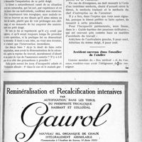 0276 - Page IX-425 - Correspondance. Ablation d’un doigt chez un blessé du travail / Accident survenu dans l’escalier de l’atelier
