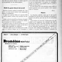 0278 - Page XI-427 - Correspondance. Accident survenu dans l’escalier de l’atelier / Mutilé de guerre blessé du travail
