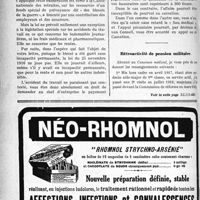 0279 - Page 428-XII - Correspondance. Mutilé de guerre blessé du travail / Rétroactivité de pension militaire