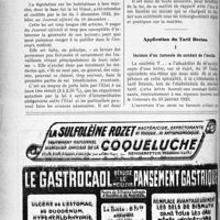 0317 - Page 494-XLIV - Correspondance. La législation sur les habitations à bon marché / Application du Tarif Breton. Incision d’un furoncle du conduit de l’Oreille