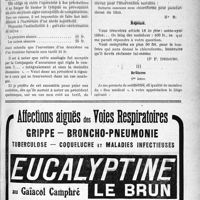 0318 - Page XLIV-495 - Correspondance. Application du Tarif Breton. Incision d’un furoncle du conduit de l’Oreille / Sutures osseuses / Brûlures
