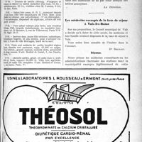0328 - Page V-509 - Demandes et offres / Correspondance. A un correspondant anonyme / Les médecins exempts de la taxe de séjour à Vals-les-Bains