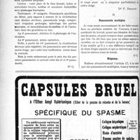 0373 - Page 582-XLIV - Correspondance. Application du Tarif Breton. Pansements. Amputation partielle d’un doigt / Pansements multiples
