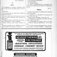 0374 - Page XLV-583 - Correspondance. Application du Tarif Breton. Pansements multiples / Divers