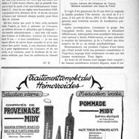 0384 - Page V-597 - Correspondance. Un témoignage de satisfaction / Diphtérie et angine de Vincent