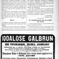 0388 - Page IX-601 - Correspondance. Déduction des dépenses professionnelles des bénéfices médicaux / La congélation peut être un accident du travail