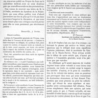 0392 - Page 607 - Propos du jour. L’orientation du syndicalisme médical. M. H. Barthélemy, doyen de la Faculté de droit de Paris, et la réforme administrative