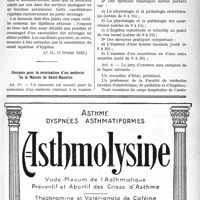 0434 - Page XLIX-675 - Documents officiels. A l’officiel. Vacance de direction de Bureau d’Hygiène / Concours pour la nomination d’un médecin de la Maison de Saint-Maurice