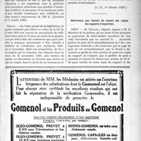 0436 - Page LI-677 - Documents officiels. Réponses des Ministres aux questions des Parlementaires. Cumul des allocations aux vieillards avec les pensions d’ascendants de victimes de la guerre / Délivrance aux blessés du travail des copies des rapports d’expertises