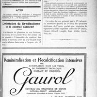 0440 - Page V-685 - Demandes et offres / L’orientation du Syndicalisme et le contrat collectif