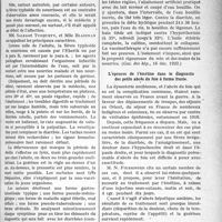 0458 - Page 713 - Partie scientifique. L’Actualité Scientifique. La Presse. La fièvre typhoïde dans la première enfance [(Gaz. des hôp, 16 déc. 1922)] / L’épreuve de l’émétine dans le diagnostic des petits abcès du foie à forme fruste [(Journ. des Prat, 16 déc. 1922)]