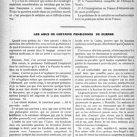 0473 - Page 736 - Partie professionnelle. Travaux Originaux. Nouvelles observations sur la question de la natalité, par le Dr René Martial / Les abus de certains pensionnés de guerre [Dr H. G. Duchesne]