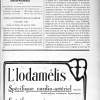 0488 - Page XLVII-761 - Correspondance. Application du Tarif Maginot. Cumul / Jurisprudence