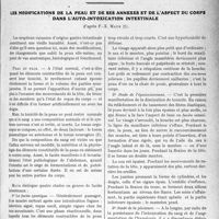 0510 - Page 793 - Partie scientifique. Travaux Originaux. Clinique chirurgicale, M. J. P. Tourneux. L’orchi épidydimite typhoïdique / Les modifications de la peau et de ses annexes et de l’aspect du corps dans l’auto-intoxication intestinale, d’après F. -X. Mayr [L. Pron]