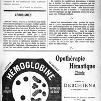 0552 - Page V-861 - Le sou médical. Ligue de protection et de défense professionnelles. Aux Confrères qui ne sont pas encore membres du « Sou Médical » / Aphorismes