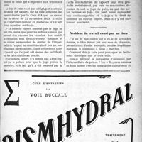 0602 - Page VII-931 - Correspondance. Expertises en justice de paix / Accident du travail causé par un tiers