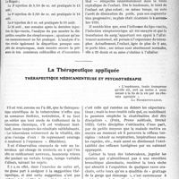0622 - Page 963 - Partie scientifique. L’Actualité Scientifique. Les Congrès. XVIe Congrès Français de Médecine. Guérison par la vaccinothérapie et la tranfusion sanguine d’une néphrite streptococcique infantile consécutive à un érysipèle d’origine vaccinale, par les docteurs P. Peckeret J. -P. Lamare / La Thérapeutique appliquée. Thérapeutique médicamenteuse et psychothérapie