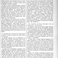 0628 - Page 973 - Partie professionnelle. Travaux Originaux. L'assurance-maladie et la fédération corporative des médecins de la région Parisienne, par Camille Lian. Le rôle utile et indispensable de la Fédération corporative dans le département de la Seine / La fédération corporative fermement attachée à l’unité d’action du corps médical organisé / L’oeuvre d’union réalisée par la fédération corporative [C. Lian]