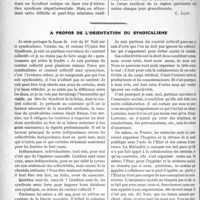 0631 - Page 978 - Partie professionnelle. Travaux Originaux. L'assurance-maladie et la fédération corporative des médecins de la région Parisienne, par Camille Lian. L’oeuvre d’union réalisée par la fédération corporative [C. Lian] / A propos de l’orientation du syndicalisme [Dr Jean Laugier]