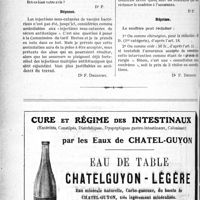 0645 - Page 1002-XLIV - Correspondance. Application du Tarif Breton. Vaccins bactériens / Aide opératoire