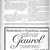 0709 - Page 1098-XLVIII - Correspondance. Application du Tarif Breton. Fracture du péroné / Cumul / Spécialiste électrothérapeute