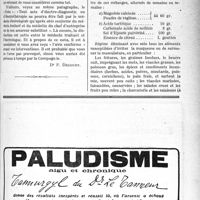 0710 - Page XLIX-1099 - Correspondance. Application du Tarif Breton. Spécialiste électrothérapeute / Note de pratique quotidienne. Traitement et régime de l’hyperchlorhydrie