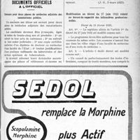 0714 - Page LIII-1103 - Jurisprudence. Louage d’ouvrage et de services. — louage de services. — fin et résolution du contrat. — médecin-chef d’un dispensaire anti-tuberculeux. — unité de traitement imposée à ce médecin pour tous les malades. — atteinte aux droits et obligations de la profession. — refus d’observer dette prescription. — révocation injustifiée. — menaces et calomnies proférées par le médecin. — motif de révocation légitime [Dr Paul Boudin] / Documents officiels. A l’officiel. Concours pour deux places de médecins adjoints des sanatoriums publics / Modification au décret du 27 juin 1922 relatif au brevet de capacité des infirmières professionnelles. Décret du 19 février 1923
