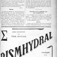 0722 - Page VII-1115 - Correspondance. Honoraires des visiteuses des femmes en couches secourues / Exercice de la médecine par une magnétiseuse