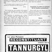 0725 - Page 1118-X - Correspondance. Liquidation des Pensions militaires / Imputation du déficit d’exploitation sur les bénéfices professionnels