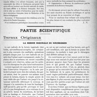 0730 - Page 1125 - Propos du jour. Les médecins de Moscou, amis de la culture française. Postmalam segetem serendam est. / Partie scientifique. Travaux Originaux. La hernie inguinale ou nourrisson [Dr Raphaël Massart]