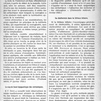 0740 - Page 1141 - Partie scientifique. L'Actualité Scientifique. La Presse. L’isolement dans la fièvre scarlatine [(Toulouse médical, 1er janvier 1923)] / Le coup de fouet épigastrique des cirrhotiques [(Normandie médicale, 1er février 1923)] / La diathermie dans la lithiase biliaire [(Presse méd, 17 janvier 1923)]