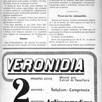 0784 - Page IX-1205 - Correspondance. Cession de prorogation de bail / L’état antérieur dans les accidents du travail / Taxes sur les automobiles