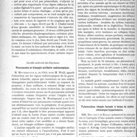 0811 - Page 1244 - Partie scientifique. L’Actualité Scientifique. Les Sociétés Savantes. Lyon. Société nationale de médecine et des sciences médicales. Un nouveau signe physique des épanchements liquides de la plèvre / Société médicale des hôpitaux. Pneumonie et triangle axillaire radioscopique / La colloïdoclasie dans le traitement de l’encéphalite léthargique / Tuberculose rénale fermée à forme de néphrite chronique hypertensive