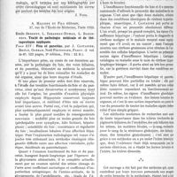 0871 - Page 1334 - Partie scientifique. L’Actualité Scientifique. Les Livres. L’Histoire des Lunettes. A. Maloine et Fils, éditeurs, Paris (1923) / Traité de pathologie médicale et de thérapeutique appliquée, par Emile Sergent, L. Ribadeau-Dumas, L. Babonneix, A. Maloine et Fils éditeurs, Paris 1923.