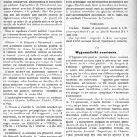 0918 - Page 1401 - Partie scientifique. Revue Générale. Opothérapie et endocrinologie, par G. Fischer. Insuffisance ovarienne / Hyperactivité ovarienne