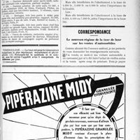 1070 - Page V-1645 - Demandes et offres / Erratum / Correspondance. Le nouveau régime de la taxe de luxe sur les ventes d’automobiles