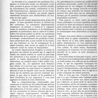 1113 - Page 1708 - Partie Professionnelle. Comptes rendus, documents, pièces officielles…. Concours d'admission aux emplois de médecin et de pharmacien aide-major de 2e classe du service de santé militaire / Circulaire relative à la réunion commune des Commissions et Conseils départementaux d’assistance et d’hygiène sociales