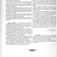 1117 - Page 1714 - Partie Professionnelle. Reportage Professionnel. Nouvelles et Informations. Centenaire de Pasteur / Pour la justice / Nécrologie [M. le Dr Gadenat]