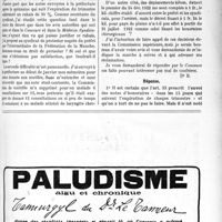 1120 - Page XLV-1719 - Correspondance. Application du Tarif Maginot. Rabais illégal d'honoraires. Visites trop nombreuses. Arriéré des déplacements