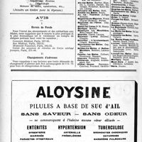 1129 - Page 1732-IV - Office de Renseignements du « Concours » / Membres du Concours exerçant dans les Stations Thermales