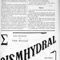 1134 - Page IX-1737 - Anatomie. Un cas d’anomalie musculaire du grand pectoral (Conséquences sur la physiologie de l’acte respiratoire), Dr Hambert / Correspondance. Les cotisations arriérées de la Mutualité Familiale