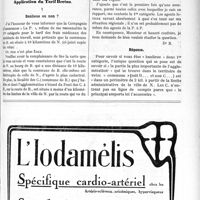 1182 - Page XLVII-1809 - Correspondance. Présomption d'origine d'une maladie pour l’obtention d’une pension militaire / Application du Tarif Breton. Banlieue ou non ?