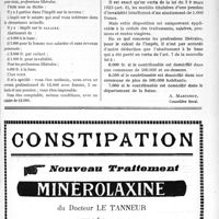 1194 - Page IX-1825 - Correspondance. Impôt sur le revenu. Abattement en laveur des mutilés
