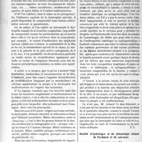 1267 - Page 1932 - Partie Scientifique. L’Actualité Scientifique. Les Sociétés Savantes. Paris. La vraie nature de ce qu’on appelle ostéochondrite ou « coxa-plana », (Académie de médecine, 24-4-1923) / Société d’hydrologie et de climatologie cliniques de Bordeaux et du sud-ouest, (Session annuelle)
