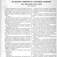 1273 - Page 1940 - Partie Professionnelle. Travaux Originaux. La reconnaissance des malades. Un cas de conscience mal récompensé [G. Duchesne] / Les stations thermales et climatiques françaises. Leur état actuel. Leur avenir, par le Dr Mathé