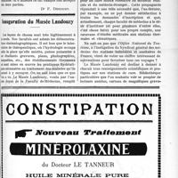 1290 - Page XLIX-1971 - Correspondance. Application du Tarif Breton. Demi-castration / Inauguration du Musée Landouzy