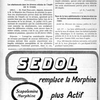 1293 - Page 1976-LIV - Documents officiels. A l'officiel. Questions des parlementaires et réponses des ministres. Enquête du juge de paix à la suite d’un accident du travail / Les abattements dans les diverses cédules de l’impôt sur le revenu / Taux de la taxe additionnelle à la taxe de séjour dans les stations hydrominérales, climatiques et de tourisme